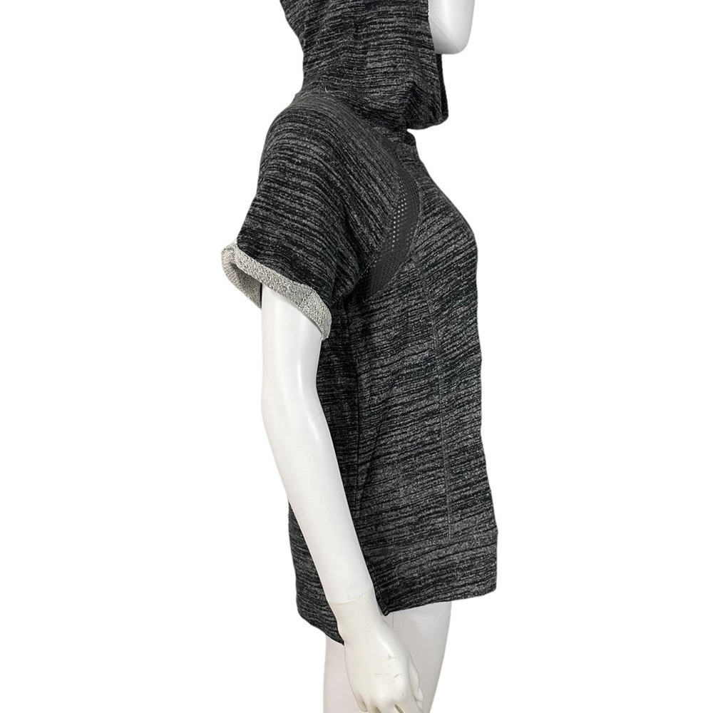 Ideology Grey Cowl Neck Net Sweater Size M - Picture 4 of 8
